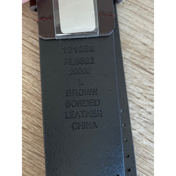 Y2K Stud‎ Flower Belt Womens Large Brown Western Rocker Cowgirlcore Festival - Picture 8 of 8